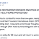 Illustration for article titled Bad Weather And Food Vendor Strike Make Perfect Shitstorm At SFO